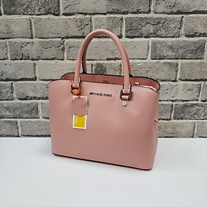 Женская розовая сумка MICHAEL KORS из сафьяновой кожи